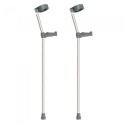 Ergonomic Handle Crutches (Double Adjustable)