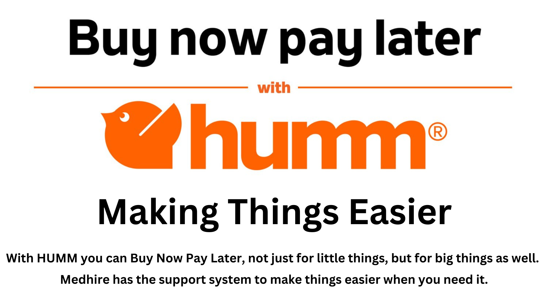 Medhire - Buy Now Pay Later With HUMM